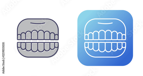 Denture Vector Icon