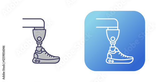 Prosthetics Vector Icon