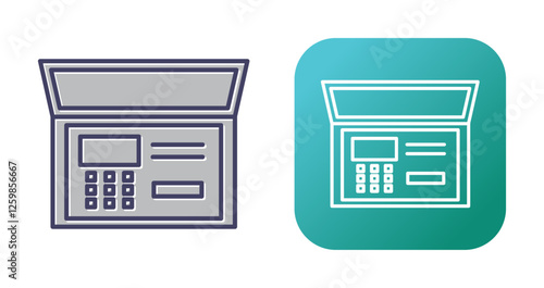 Atm Machine Vector Icon
