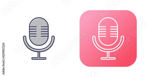 Microphone Vector Icon