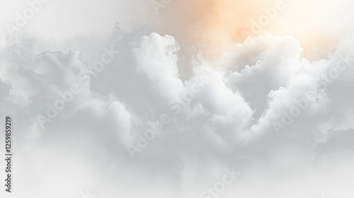a black and white background with clouds