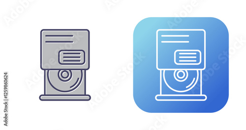 Cd Room Vector Icon