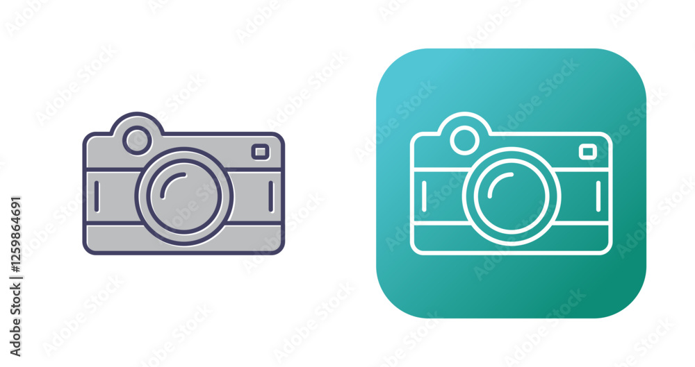 Photo Camera Vector Icon Photo Camera Vector Icon