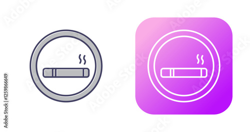 Smoking Vector Icon