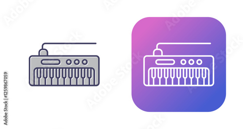 Piano Vector Icon