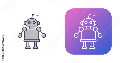 Robot Vector Icon