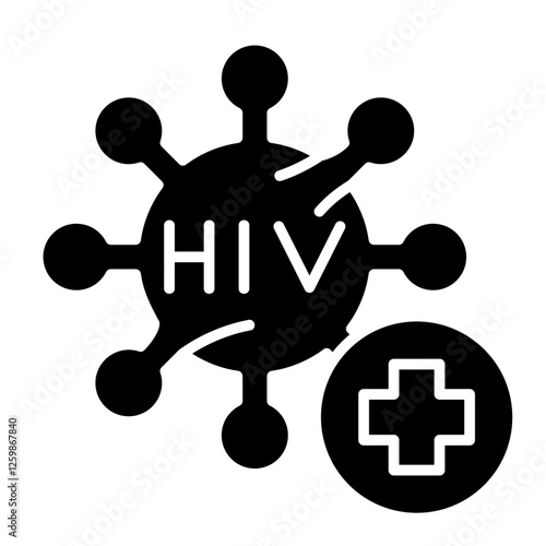 Hiv Positive Icon