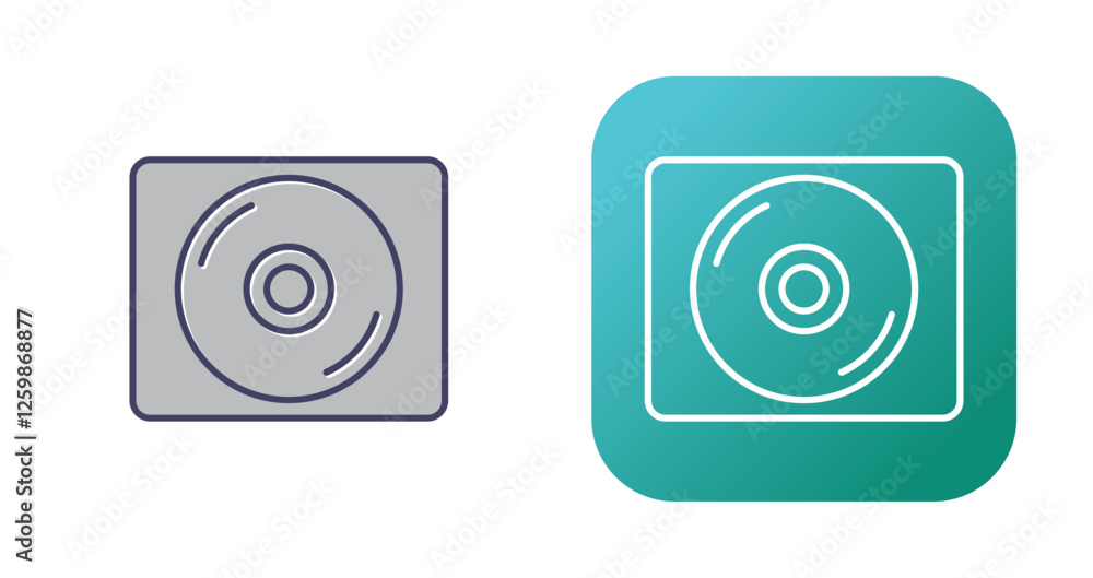 CD Vector Icon CD Vector Icon
