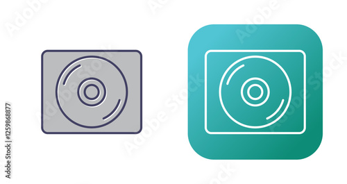 CD Vector Icon