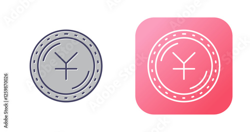 Free Download Yuan Currency Vector Icon - GFXLoad
