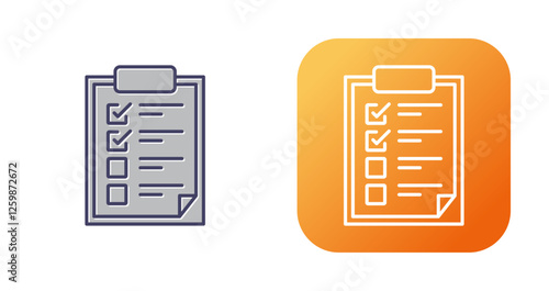 Checklist Vector Icon