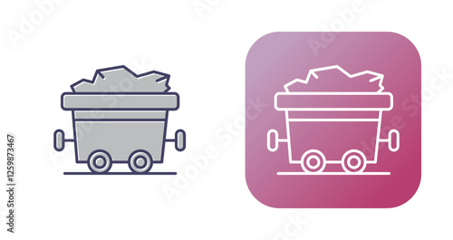 Coal Vector Icon