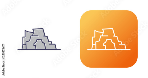 Cave Vector Icon