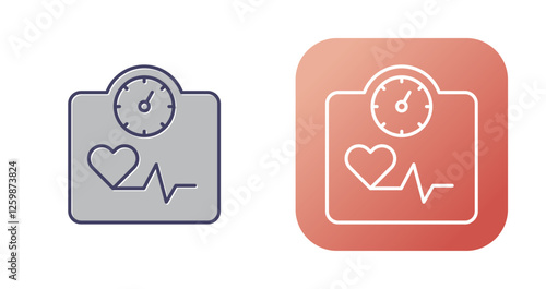 Blood Pressure Vector Icon