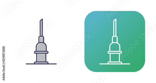 Catheter Vector Icon