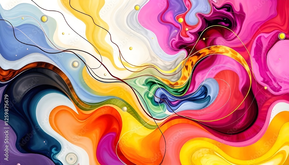 international women's day An abstract representation of feminine energy, using flowing lines, vibrant colors, and organic shapes to convey strength, resilience, and creativity international women's day An abstract representation of feminine energy, using flowing lines, vibrant colors, and organic shapes to convey strength, resilience, and creativity