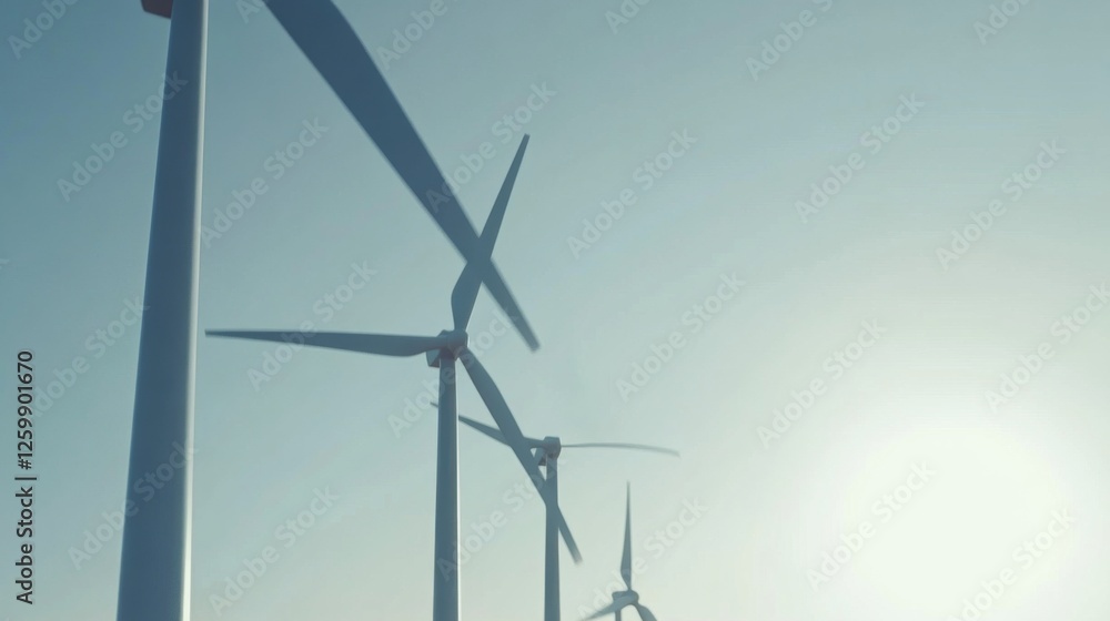 Renewable energy with wind power farms. Featuring large wind turbines and energy generation. Highlighting sustainability and green energy. Ideal for environmental and renewable energy presentations. Renewable energy with wind power farms. Featuring large wind turbines and energy generation. Highlighting sustainability and green energy. Ideal for environmental and renewable energy presentations.