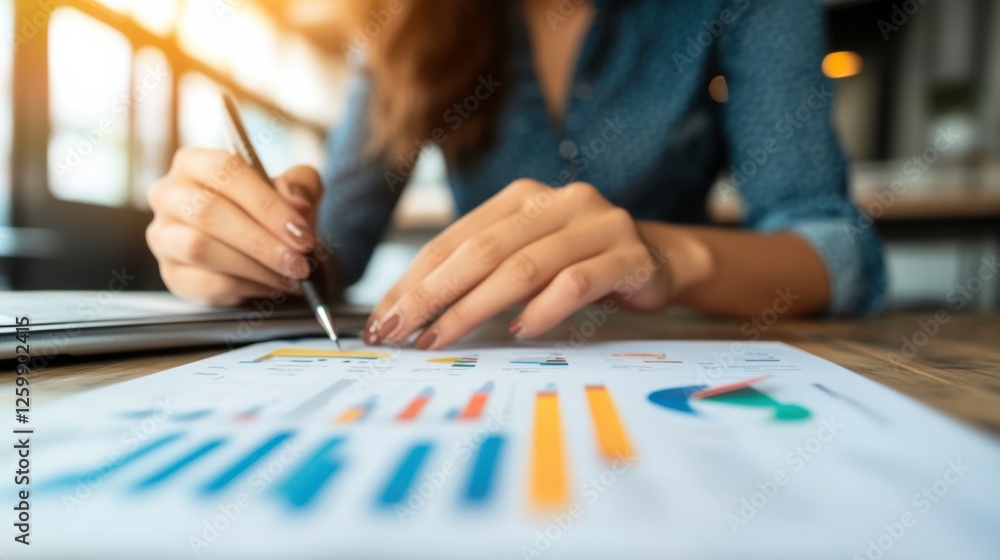 Business Analysis and Planning with Charts and Graphs Concept Business Analysis and Planning with Charts and Graphs Concept