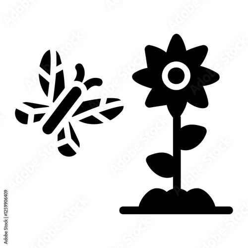 butterfly Solid icon