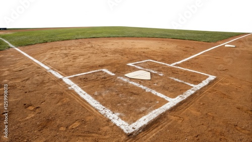 Baseball Field Infielder's Position