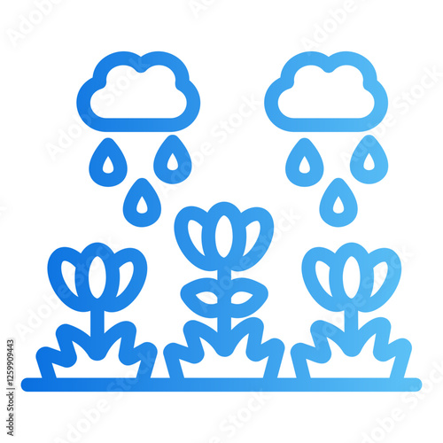 raining Gradient icon