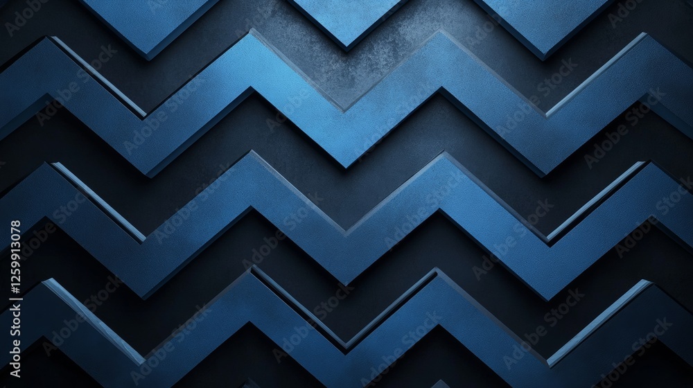 Zigzag Lines on Blue Background for Design, Banner Template, Abstract Zigzag Lines Wallpaper with Copy Space, Minimalist Zigzag Pattern Wallpaper Zigzag Lines on Blue Background for Design, Banner Template, Abstract Zigzag Lines Wallpaper with Copy Space, Minimalist Zigzag Pattern Wallpaper