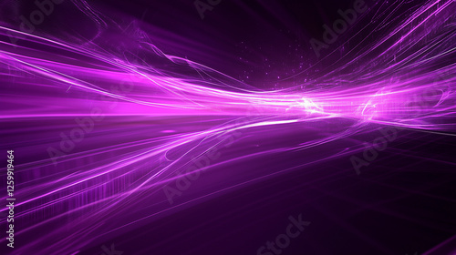 A futuristic purple background