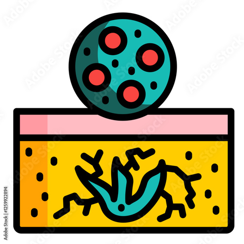 Keratinocytes Icon