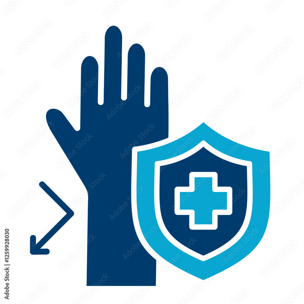 Obraz premium Skin Barrier Icon