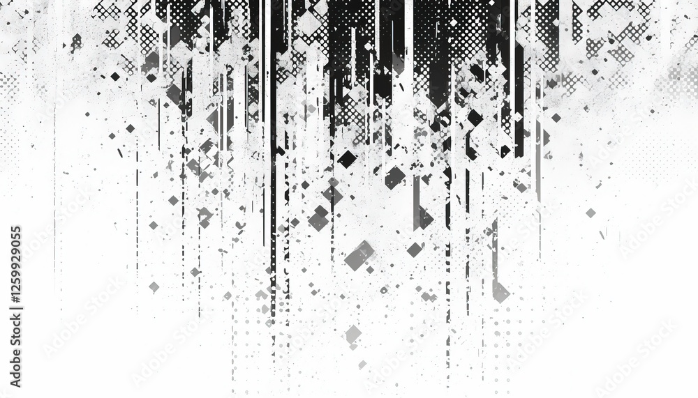 Black ink dripping, splattering on white background, grunge texture effect Black ink dripping, splattering on white background, grunge texture effect