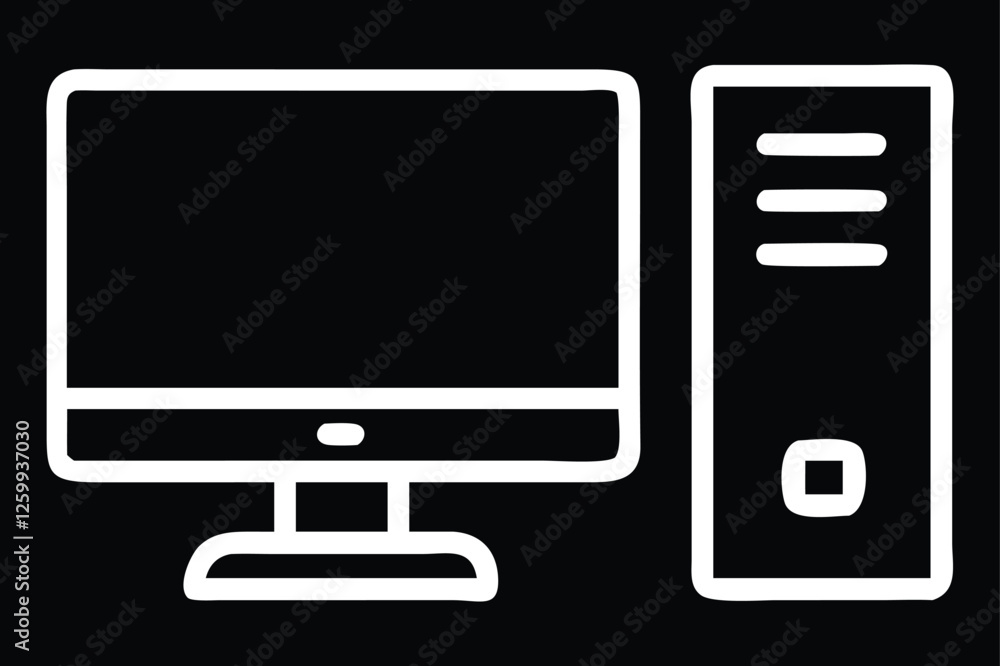 Computer icon Computer icon
