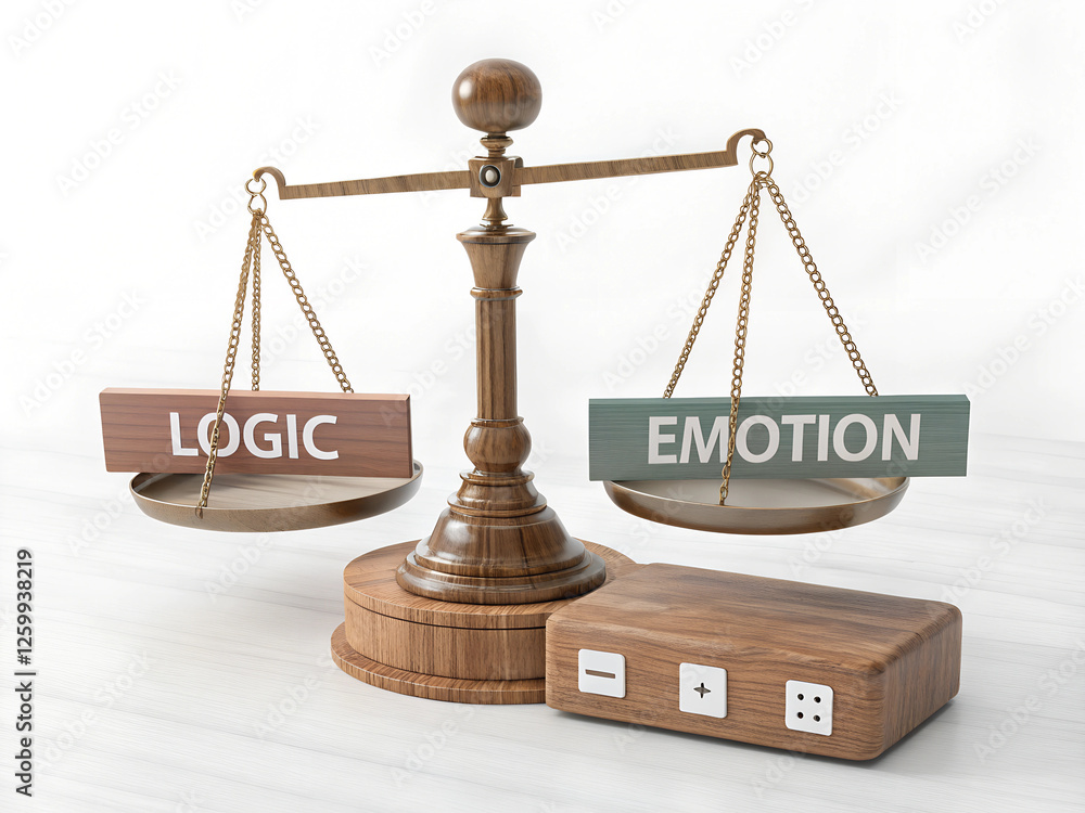 A wooden scale with A wooden scale with
