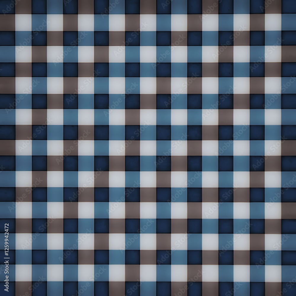 Classic Black and White Checkered Pattern – Seamless Textile Design Classic Black and White Checkered Pattern – Seamless Textile Design