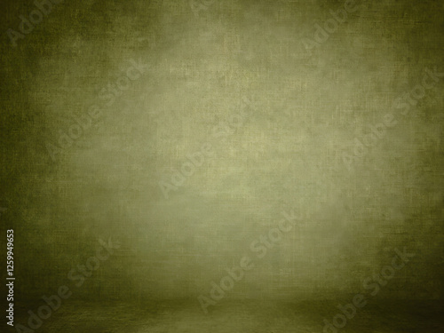 grunge green background canvas linen background, wedding backdrop, maternity backdrop, photography background, 3d illustration, 300dpi