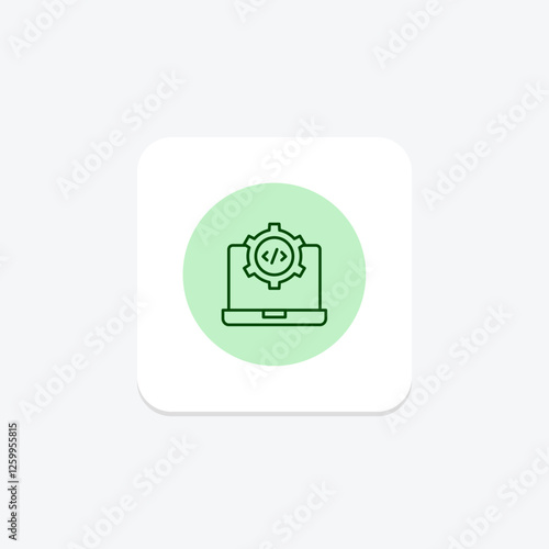Integrated Development Environment (IDE) pentaglow, vector, pixel perfect, illustrator file