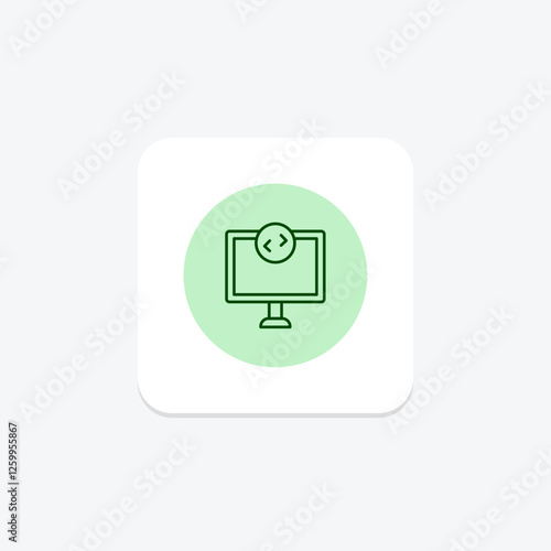 Remote Desktop pentaglow, vector, pixel perfect, illustrator file