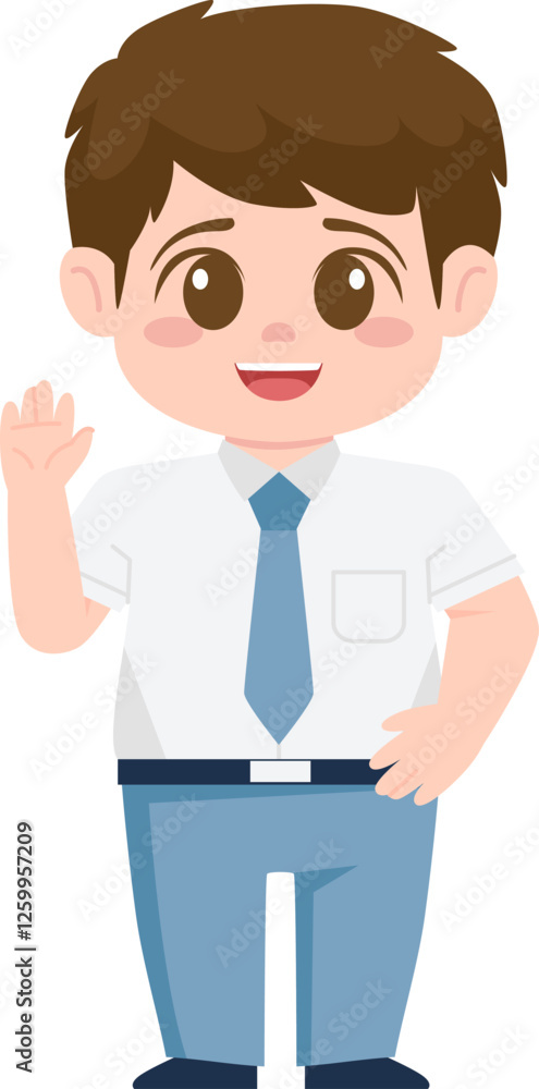 Student Character Illustration Student Character Illustration