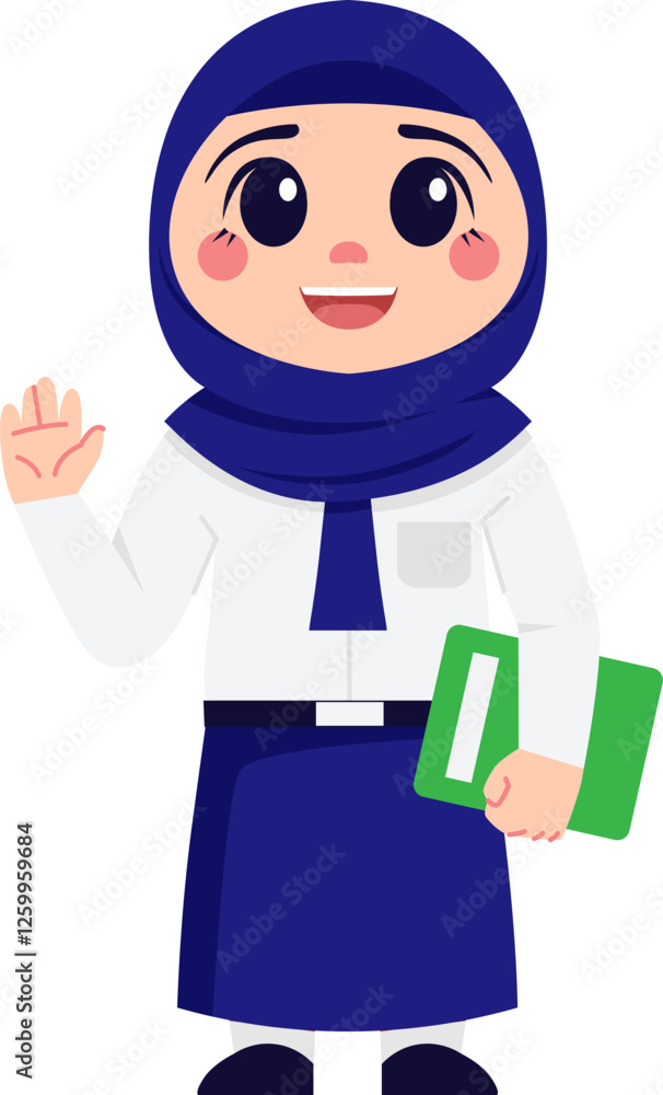 Student Character Illustration Student Character Illustration