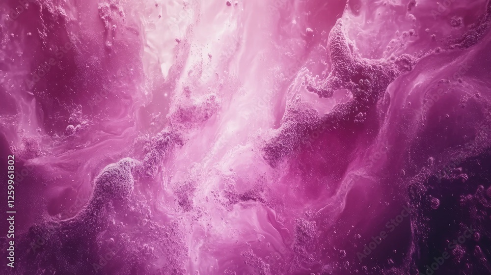 Obraz premium Pink Nebula, cosmic swirls, space background, abstract art