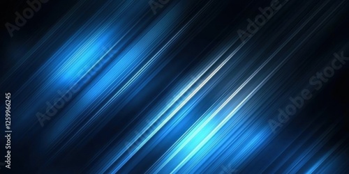 Abstract diagonal blue lines background.