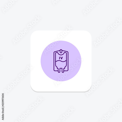 IV Drip pentaglow, vector, pixel perfect, illustrator file