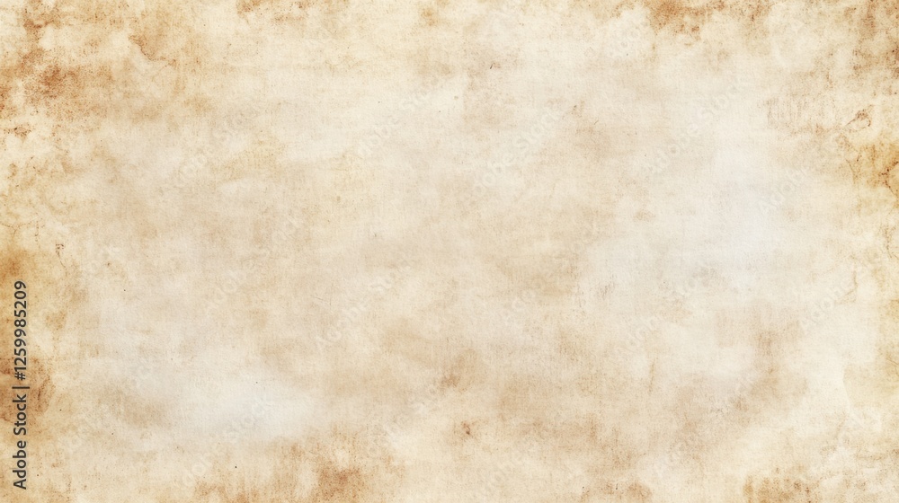Obraz premium Elegant Blank Parchment Texture with Fine Fibers and Soft, Velvety Feel, Ideal for Text or Graphics, High-Resolution Top View with Subtle Lighting