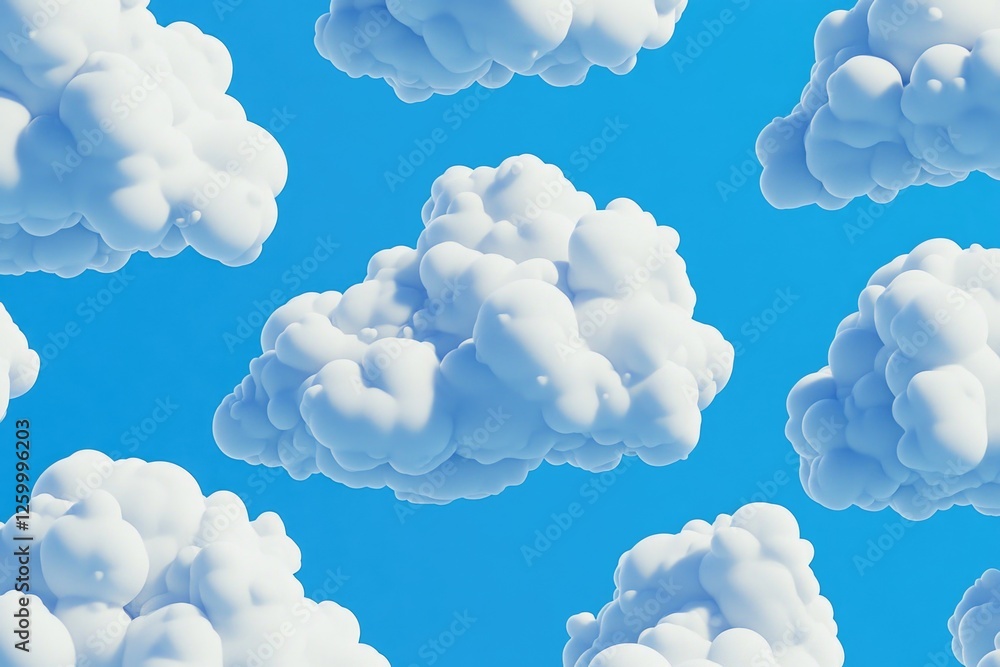 A beautiful, bright blue sky filled with light and airy clouds. A beautiful, bright blue sky filled with light and airy clouds.