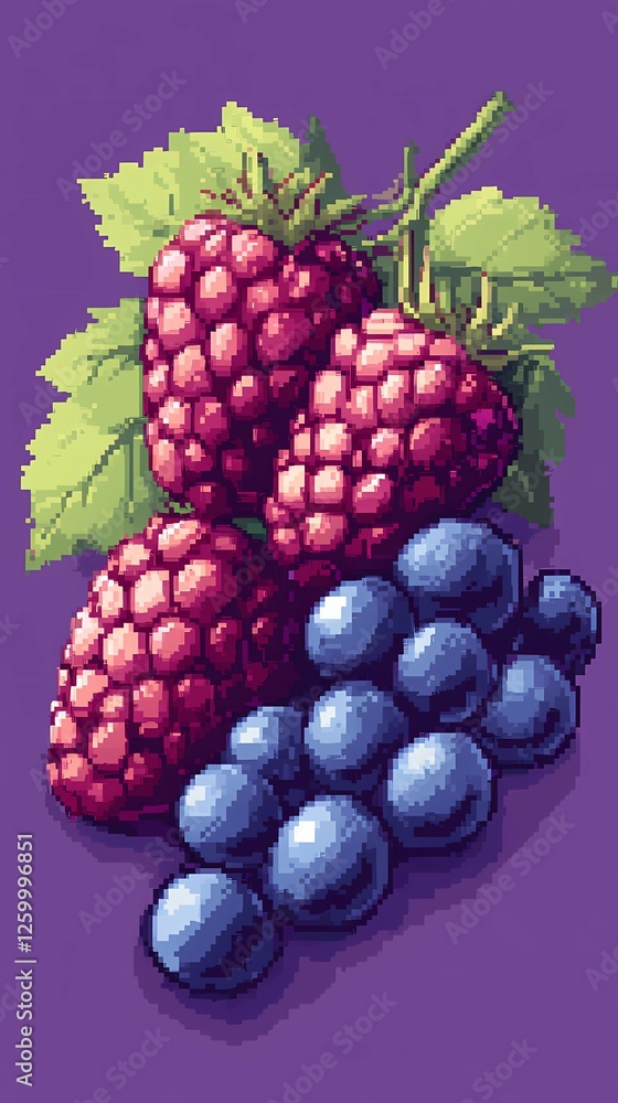 Mixed berries drawing designed for culinary illustrations, with rich colors and textures to enhance food-related design projects. Book illustration style. Mixed berries drawing designed for culinary illustrations, with rich colors and textures to enhance food-related design projects. Book illustration style.