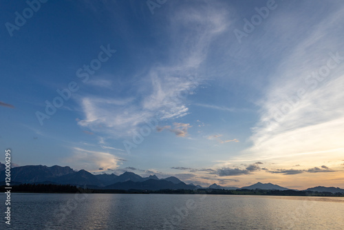 Abendstimmung am Hopfensee