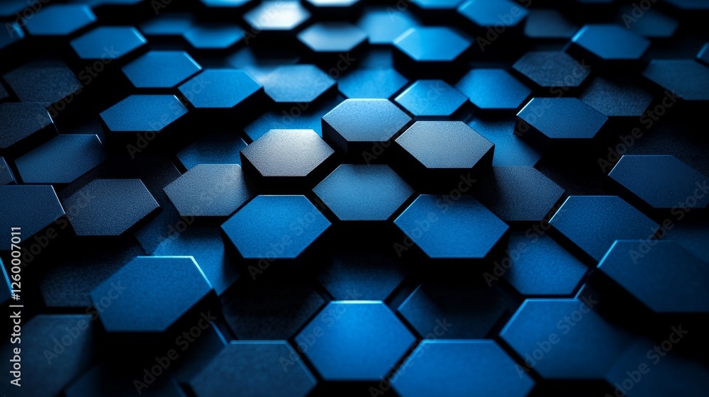 Minimalist Blue background with hexagons and lines for design. Banner template with white center text area. Ideal for modern designs. Minimalist Blue background with hexagons and lines for design. Banner template with white center text area. Ideal for modern designs.