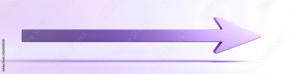 Purple Arrow Icon Pointing on White Background Purple Arrow Icon Pointing on White Background