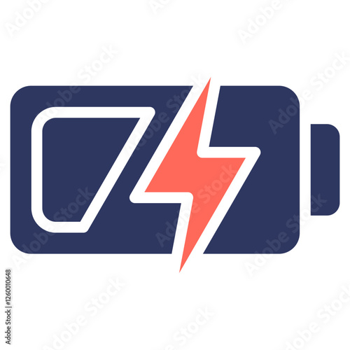 Charge glyph color icon