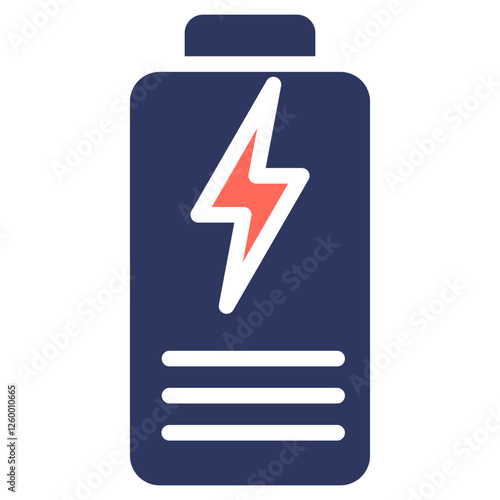 Battery glyph color icon