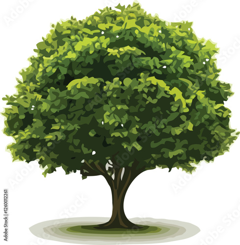 Vector illustration of tree